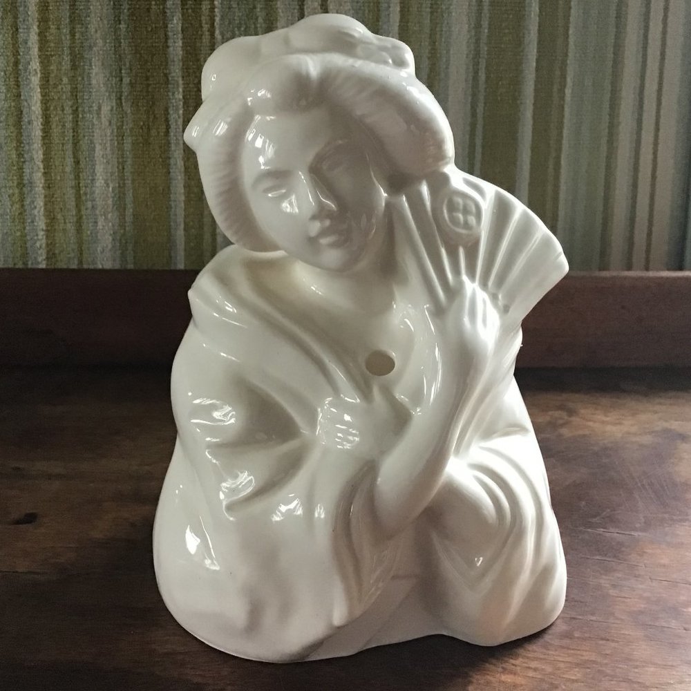 VTG  Orchids of Hawaii Geisha Tiki Mug Ceramic Tiki Glass